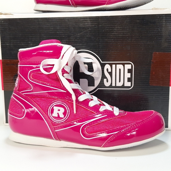 Ringside Wrestling Boxing Unisex Shoes Bright Pink Size 5 US Mens EUR 38 - Picture 1 of 10